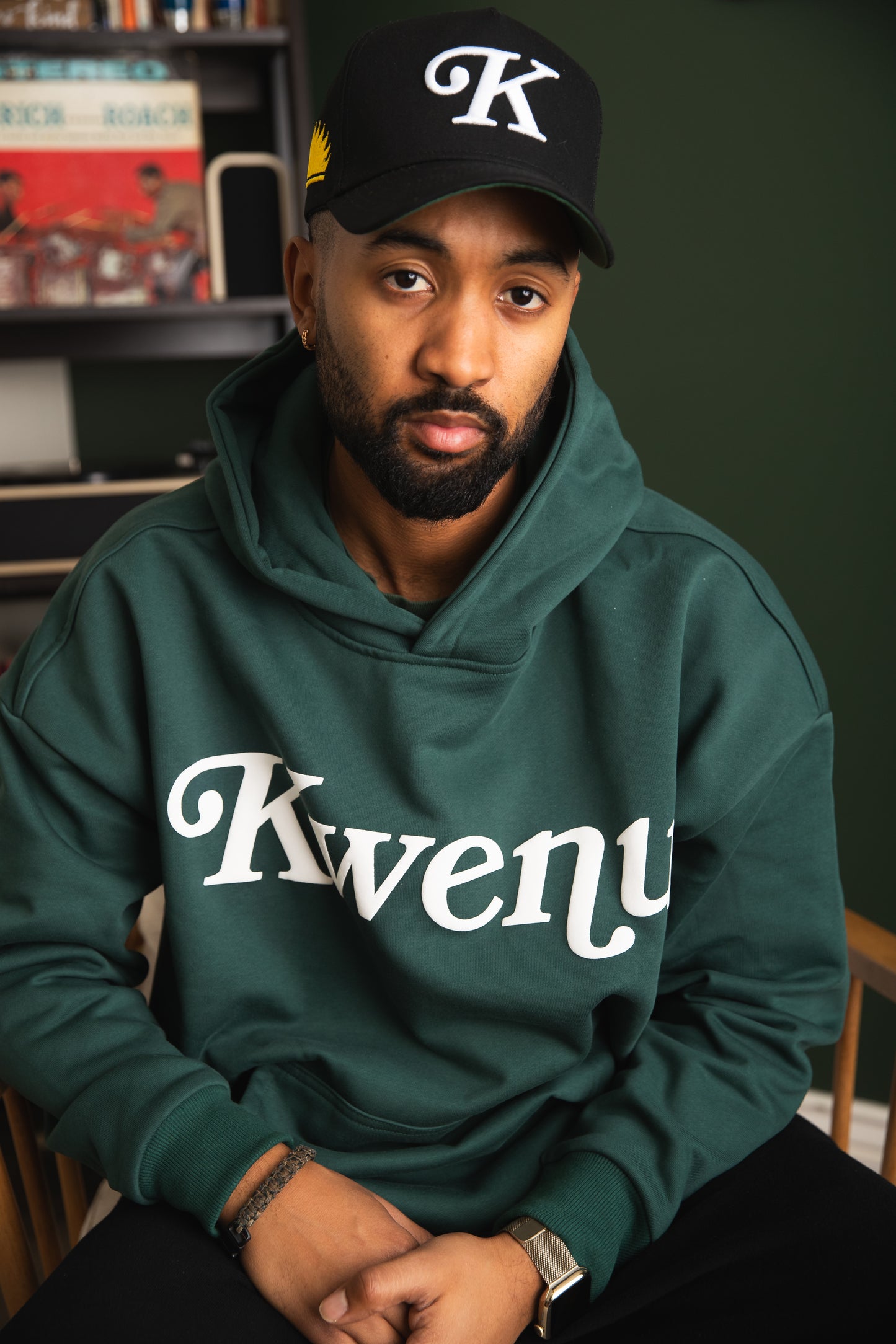 Kwenu "K" Baseball Cap (Green)